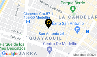 Mapa de Almacén Nadir en Medellín