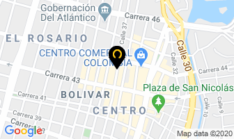 Mapa de Almacén Nazaret Ltda. en Barranquilla