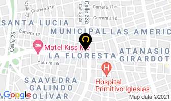 Mapa de Almacén Nova Automotríz en Cali