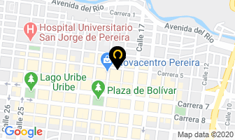 Mapa de Almacèn Ortopèdia Del Otùn en Pereira