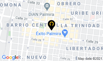 Mapa de Almacèn Padres E Hijos en Palmira