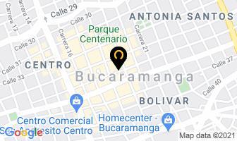 Mapa de Almacén Para Ti en Bucaramanga