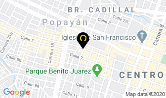 Mapa de Almacén Patiño en Popayán