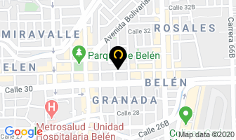 Mapa de Almacen Paucar en Medellín