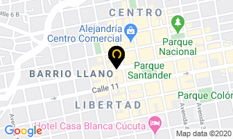 Mapa de Almacen Peleteria Torino en Cúcuta
