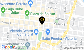Mapa de Almacén Pinturas Y Rodillos en Pereira