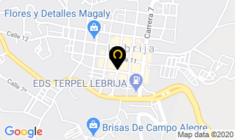 Mapa de Almacen Plazas en Lebrija