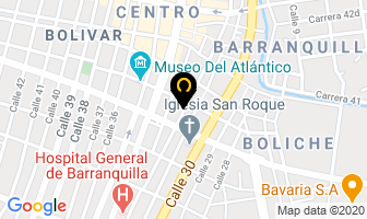 Mapa de Almacén Portillo en Barranquilla