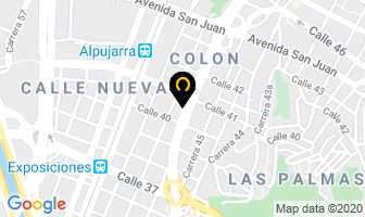 Mapa de Almacén punto mazda en Medellín