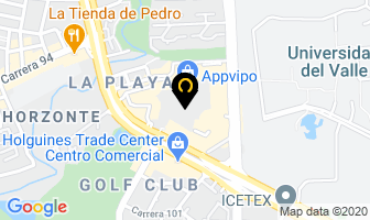 Mapa de Almacén Reebok en Cali