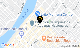 Mapa de Almacén Refri Eléctrico en Montería