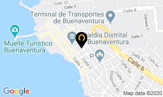 Mapa de Almacén Refripartes en Buenaventura