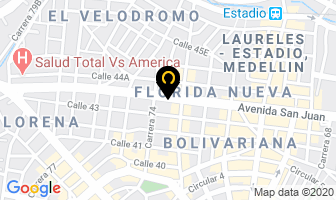 Mapa de Almacén Reina en Medellín