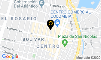 Mapa de Almacén Relegas Ltda. en Barranquilla