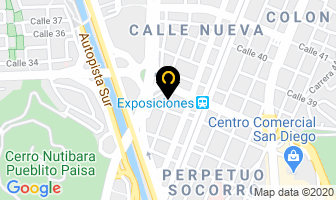 Mapa de Almacen Repuestos Icm en Medellín