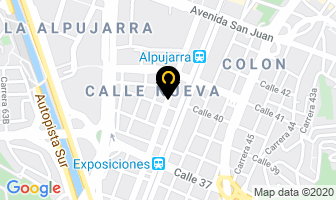Mapa de Almacen Repuestos Pony en Medellín