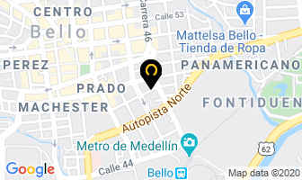 Mapa de Almacen Rey Bombas en Medellín