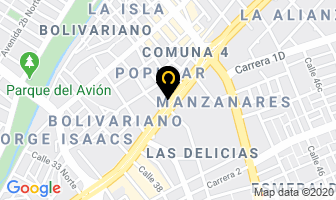 Mapa de Almacén Rodamientos S.a. en Cali
