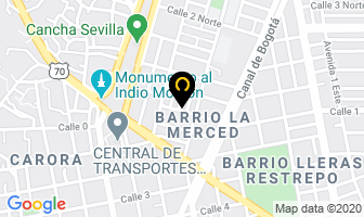 Mapa de Almacén Rodialambres en Cúcuta