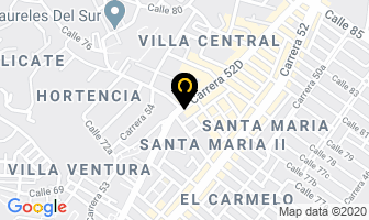 Mapa de Almacen Santillana en Itaguí