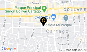 Mapa de Almacen Servi- Cauchos en Cartago