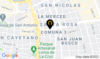 Mapa de Almacén Servicentro Osterizer en Cali