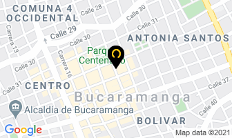Mapa de Almacén Servillaves Líder en Bucaramanga