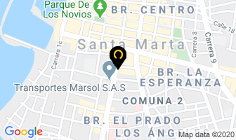 Mapa de Almacén Sierramar Náutico en Santa Marta