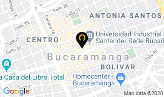 Mapa de Almacen Sky Blue en Bucaramanga