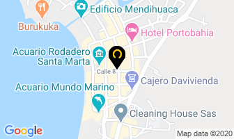 Mapa de Almacén Sol Y Arena en Santa Marta