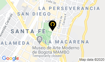 Mapa de Almacén Soluciones Ltda. en Bogotá D.C