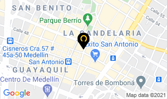 Mapa de Almacén Sonrisas en Medellín