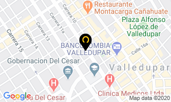 Mapa de Almacén Sporting en Valledupar