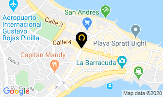 Mapa de Almacén Súper Jacky en San Andrés