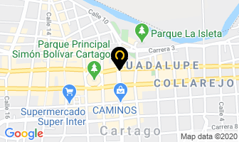 Mapa de Almacén Supertelas en Cartago