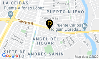 Mapa de Almacén Supertienda Del Constructor en Cali