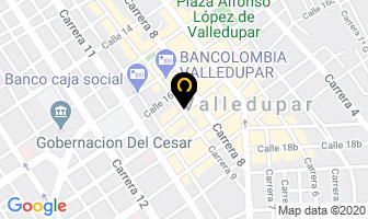 Mapa de Almacén Surtiadornos en Valledupar