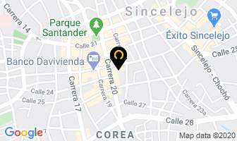 Mapa de Almacén Surtiquímicos en Sincelejo