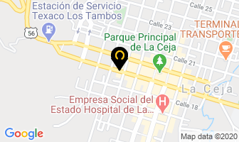 Mapa de Almacen Surtirepuestos en La Ceja