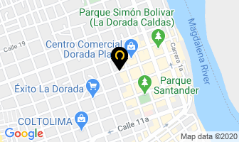 Mapa de Almacén Surtitelas en La Dorada