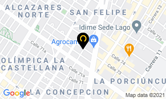 Mapa de Almacén Talabartería Ticard en Bogotá D.C