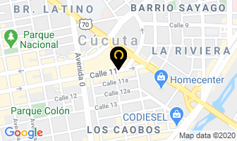 Mapa de Almacén Telarana en Cúcuta