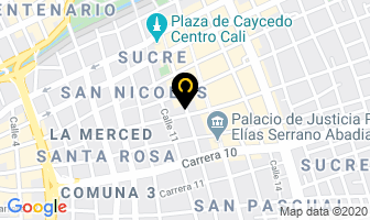 Mapa de Almacén Telares Medellín en Cali