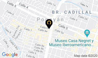 Mapa de Almacén Textimoda en Popayán