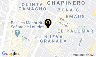 Mapa de Almacen Tierra Santa en Bogotá D.C