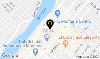 Mapa de Almacén Tierra Santa en Montería