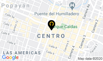 Mapa de Almacén Todo A Diez en Popayán