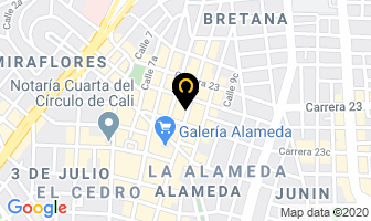 Mapa de Almacén Todo Aves en Cali