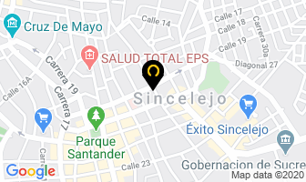 Mapa de Almacén Todo Moto en Sincelejo