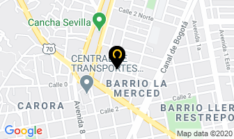 Mapa de Almacén Todo Partes Ltda. en Cúcuta